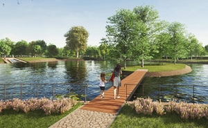 К осени в парке Летна появится новый пруд